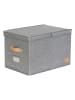 STORE IT Ordnungsbox "Premium" in Grau - (B)33 x (H)50 x (T)32 cm