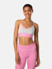 KARI TRAA Sport-Bustier in Rosa/ Hellblau