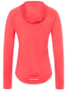 KARI TRAA Functionele hoodie "Sanne" rood