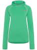 KARI TRAA Functionele hoodie "Sanne" groen