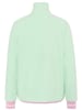 KARI TRAA Fleece vest "Rothe" lichtgroen
