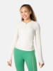 KARI TRAA Functionele longsleeve "Linnea" crème
