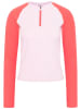 KARI TRAA Funktionslongsleeve "Linnea" in Rosa/ Rot