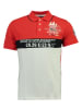 Geographical Norway Poloshirt "Kassovitz" in Rot/ Grau