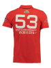 Geographical Norway Poloshirt "Kassovitz" rood/grijs