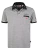 Geographical Norway Koszulka polo "Kola" w kolorze szarym