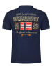 Geographical Norway Koszulka polo "Kapricio" w kolorze granatowym
