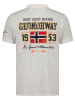Geographical Norway Koszulka polo "Kapricio" w kolorze białym