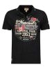 Geographical Norway Poloshirt "Kaldo" zwart