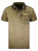 Geographical Norway Koszulka polo "Keony" w kolorze khaki