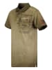 Geographical Norway Koszulka polo "Keony" w kolorze khaki