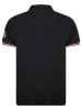 Geographical Norway Koszulka polo "Kidney" w kolorze czarno-czerwono-białym
