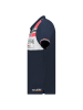 Geographical Norway Poloshirt "Kidney" donkerblauw