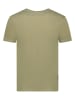 Geographical Norway Koszulka "Joffroy" w kolorze khaki