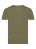Geographical Norway Koszulka "Jassier" w kolorze khaki