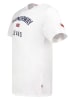 Geographical Norway Koszulka "Jassier" w kolorze białym