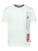 Geographical Norway Shirt "Jogo" in Weiß