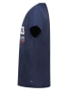 Geographical Norway Koszulka "Japigal" w kolorze granatowym