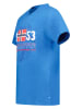 Geographical Norway Shirt "Japigal" blauw