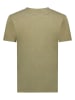 Geographical Norway Koszulka "Jactus" w kolorze khaki