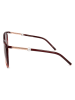 Carolina Herrera Damen-Sonnenbrille in Bordeaux