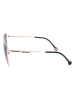 Carolina Herrera Damen-Sonnenbrille in Gold/ Dunkelblau