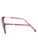 Carolina Herrera Damskie okulary przeciwsłoneczne w kolorze szaro-różowym