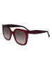 Carolina Herrera Dameszonnebril rood/grijs
