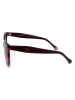 Carolina Herrera Damskie okulary przeciwsłoneczne w kolorze czerwono-szarym