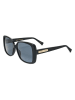 Marc Jacobs Damskie okulary przeciwsłoneczne w kolorze czarno-niebieskim