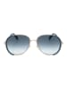 Marc Jacobs Dameszonnebril blauw/goudkleurig