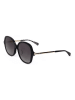 Kate Spade Damen-Sonnenbrille in Schwarz/ Gold