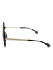 Kate Spade Damen-Sonnenbrille in Schwarz/ Gold