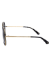 Kate Spade Damen-Sonnenbrille in Schwarz-Gold/ Dunkelblau