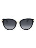 Kate Spade Damen-Sonnenbrille in Schwarz-Gold/ Dunkelblau