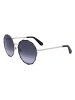 Kate Spade Damen-Sonnenbrille in Schwarz-Silber/ Dunkelblau
