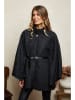 Joséfine Poncho "Anpolis" zwart