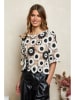 Joséfine Bluse "Chanz" in Schwarz/ Weiß