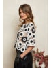 Joséfine Bluse "Chanz" in Schwarz/ Weiß