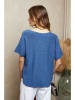 Joséfine Strickshirt "Imak" in Blau