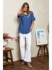 Joséfine Strickshirt "Imak" in Blau