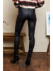 Joséfine Kunstlederhose "Ramos" in Schwarz