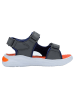 Kangaroos Sandalen "Ruffy" grijs/oranje