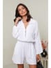 Le Monde du Lin Leinen-Jumpsuit in Weiß
