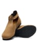 Comfortfusse Leren ballerina's beige