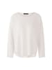 Oui Pullover in Weiß