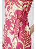 Oui Kleid in Pink/ Creme