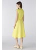 Oui Leinen-Kleid in Gelb