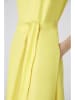 Oui Leinen-Kleid in Gelb