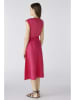 Oui Leinen-Kleid in Pink